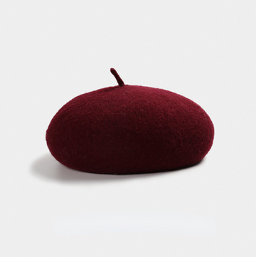 Wool Thick Beret Cap